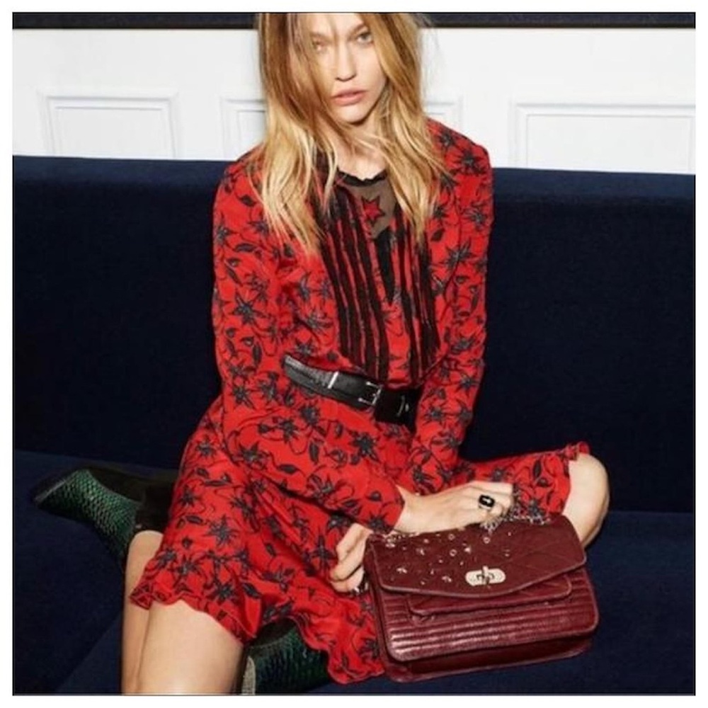 Zadig & Voltaire Remus Print Dress Size S
